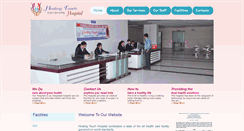 Desktop Screenshot of healingtouchambala.com